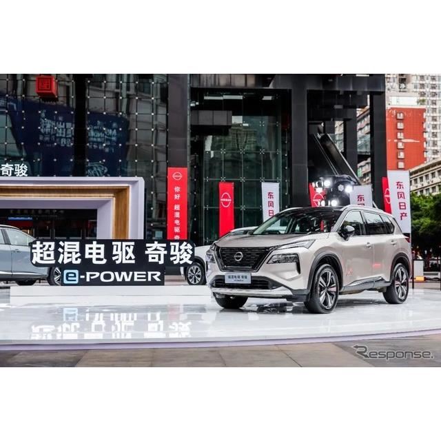 日産 エクストレイル 新型の「e-POWER」（中国仕様）