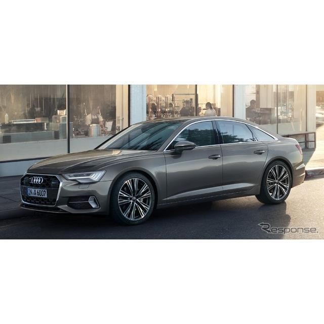 アウディ A6 が表情チェンジ…2024年型の受注を開始