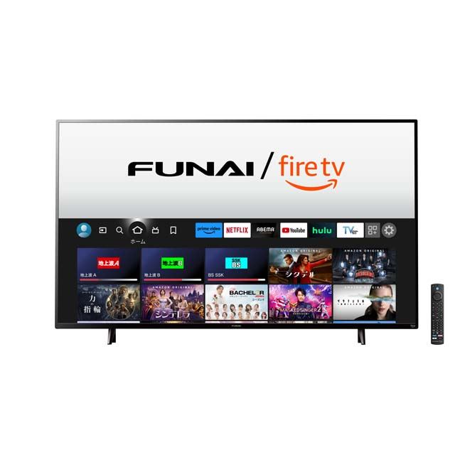 Amazon×ヤマダ「FUNAI Fire TV搭載スマートテレビ」新モデル4機種が