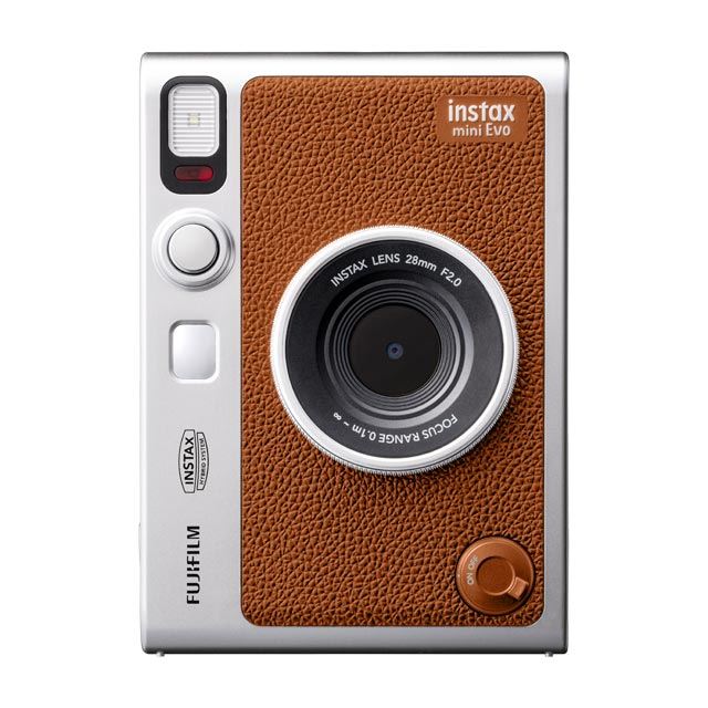 富士フイルム、最上位“チェキ”「instax mini Evo」新色Brownを本日6/29