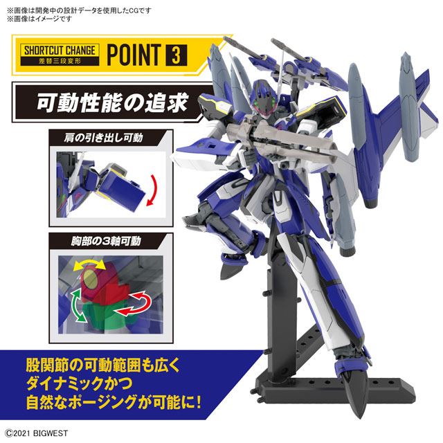 YF-29 デュランダルバルキリー（マックス機）」がフルセットでHGプラモ 