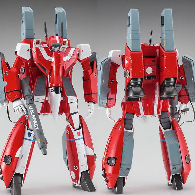 マクロス」VF-1J スーパーバトロイドバルキリーを立体化、ハセガワが