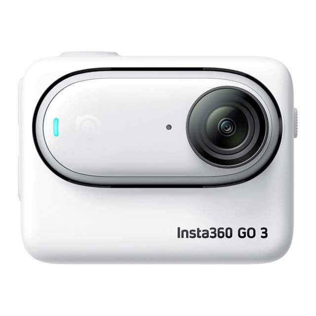親指サイズの新アクションカメラ「Insta360 GO 3」、画面付き