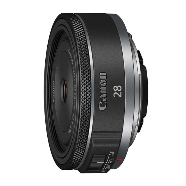 キヤノン、重さ約120gのパンケーキレンズ「RF28mm F2.8 STM」を7月7日