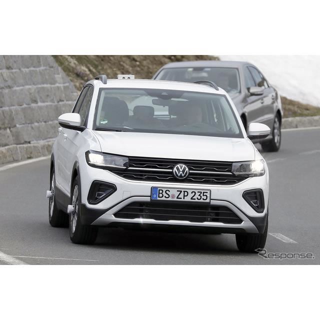 輸入車SUVナンバー1が大きく変わる!? VW『T-Cross』、“ほぼフルヌード