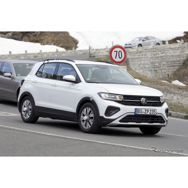 輸入車SUVナンバー1が大きく変わる!? VW『T-Cross』、“ほぼフルヌード