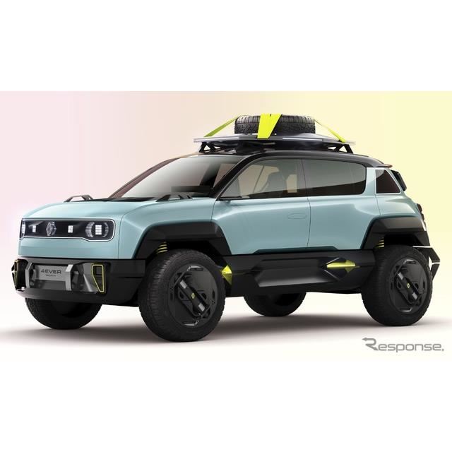 ルノー『4』復活、次世代Bセグ電動SUVとして…グッドウッド2023出展予定 - 価格.com