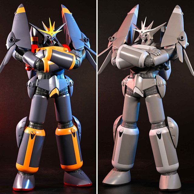 ガンバスター」が全高約59cmのメガソフビで復活、1991年発売キットを