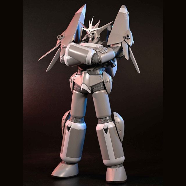 ガンバスター」が全高約59cmのメガソフビで復活、1991年発売キットを