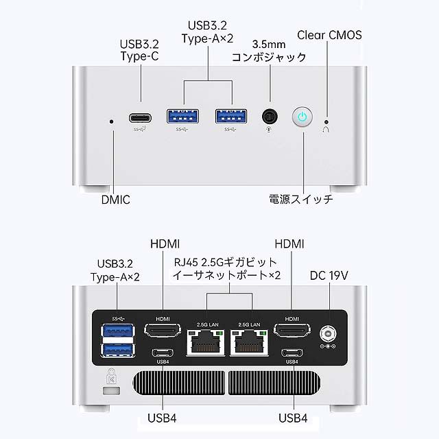 MINISFORUM、「Core i5-13500H」を搭載したミニPC「NPB5」 - 価格.com