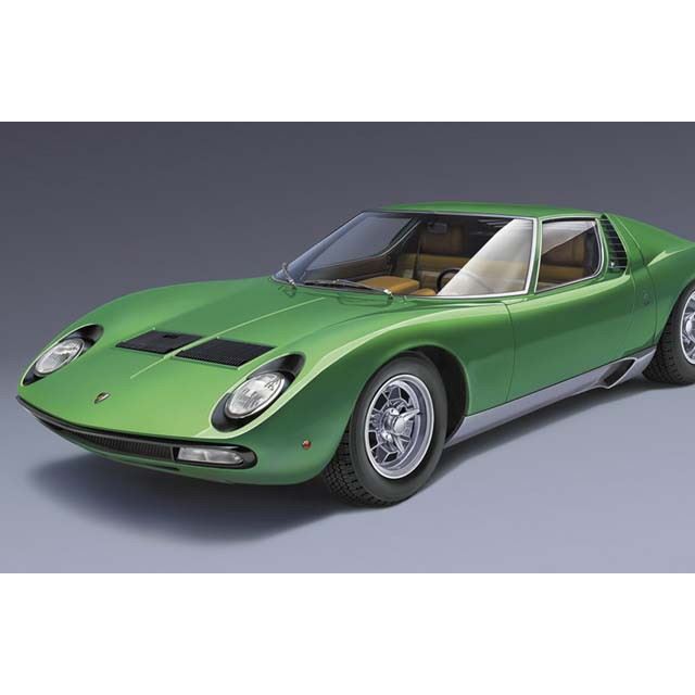 ハセガワ、2016年「ミウラ発表50周年」のフルレストア車を1/24スケール