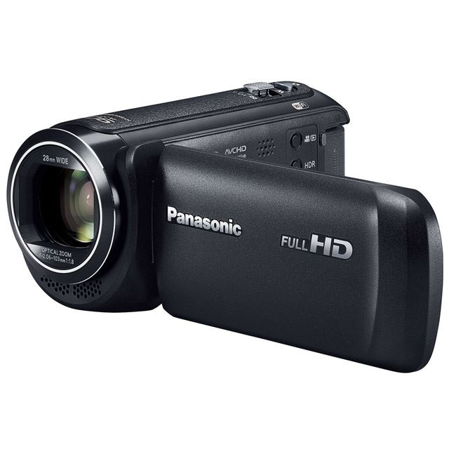 パナソニック、iA90倍ズーム搭載の小型軽量ビデオカメラ「HC-V495M 
