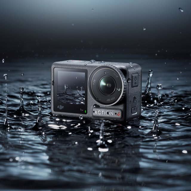 DJI、低照度撮影の性能が向上した新アクションカメラ「Osmo Action 4