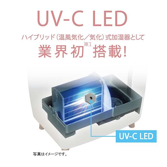 コロナ ハイブリッド式加湿器 UF-HVシリーズ UF-HV123R(W) ホワイト-