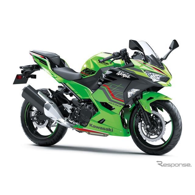 カワサキ Ninja 400、2024年モデル発売へ…カラー＆グラフィック変更 