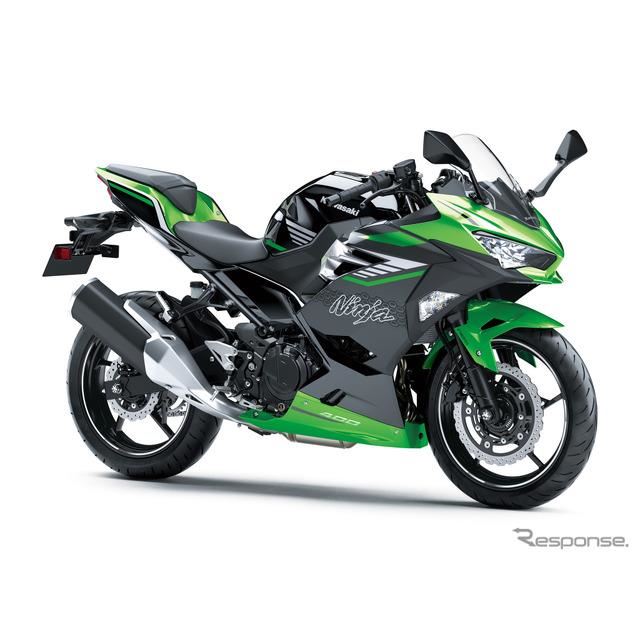 カワサキ Ninja 400、2024年モデル発売へ…カラー＆グラフィック変更