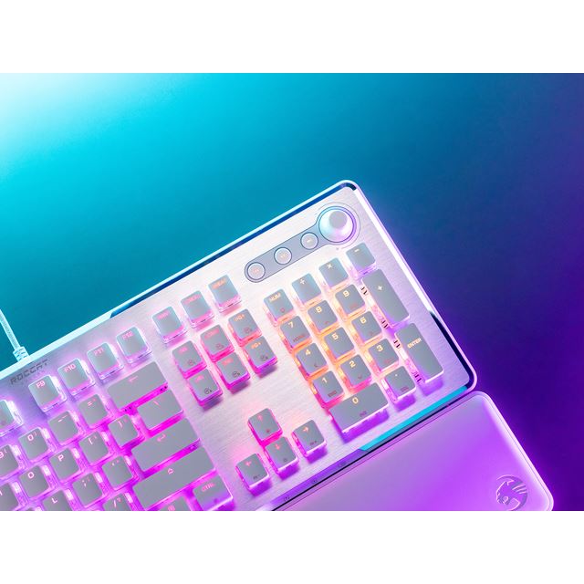 TITAN IIメカニカルスイッチ採用のパームレスト付きゲーミング 