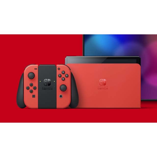 任天堂、“マリオの赤”がモチーフの「Nintendo Switch（有機EL