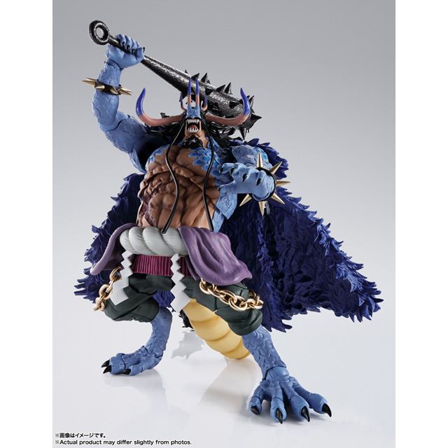 百獣のカイドウ」が全高約245mmでS.H.Figuarts化、5種類の表情パーツ