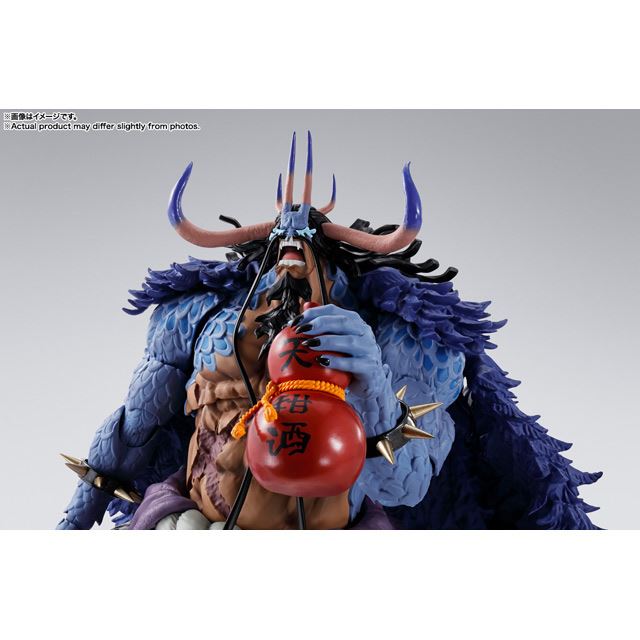 百獣のカイドウ」が全高約245mmでS.H.Figuarts化、5種類の表情パーツ