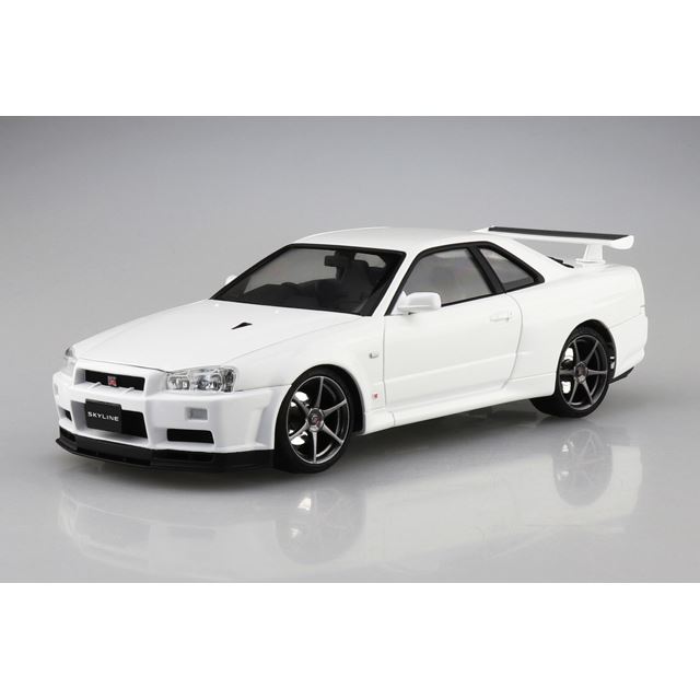 AOSHIMA「スカイライン GT-R」塗装済み1/24模型、ベイサイドブルーなど3色 - 価格.com