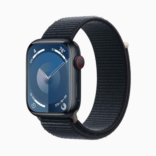 アップル、ダブルタップの片手操作に対応した「Apple Watch Series 9