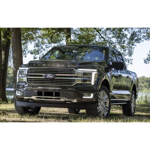 フォード『F-150』表情変化…2024年型フルサイズピックアップトラック