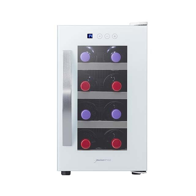 ASTEX (右開き) ワインセラーAS-C08S (8本収納) - キッチン家電