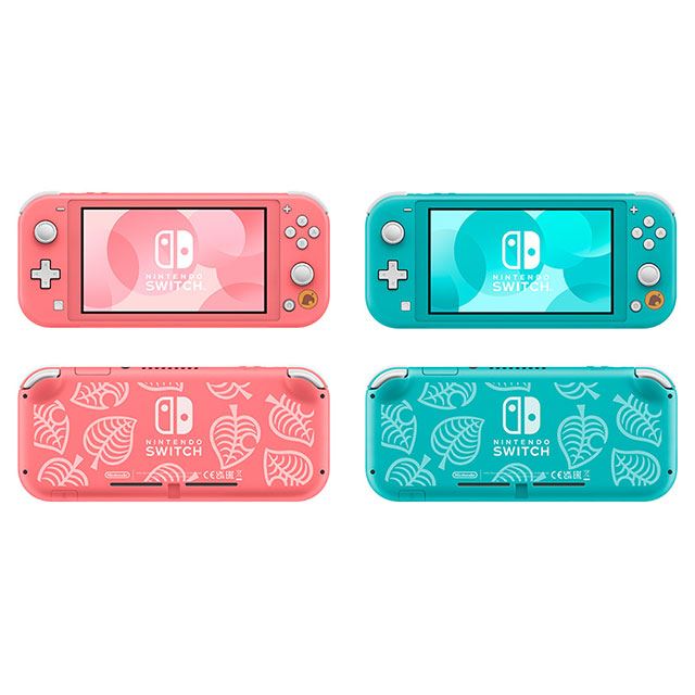 あつまれ どうぶつの森」をセットにした特別デザインのSwitch Liteが