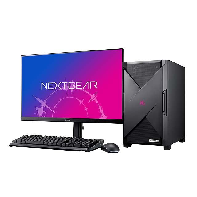 NEXTGEAR、グリーンを採用した16型ゲーミングPC「NEXTGEAR J6」など