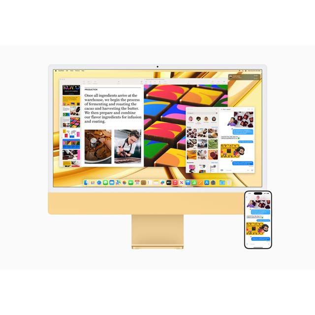 アップル、M3チップを搭載した新たな24型「iMac」を本日11月7日に発売