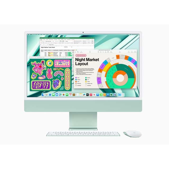 アップル、M3チップを搭載した新たな24型「iMac」を11月7日に発売