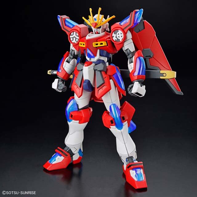 ガンダムビルドメタバース」HGガンプラ 神バーニングガンダムが本日11