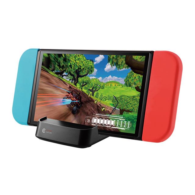 Nintendo Switch用ドック型ビデオキャプチャが発売、ゲーム配信/通常