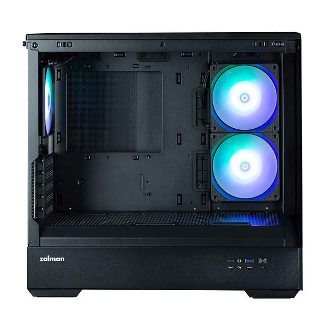 ZALMAN、2面に強化ガラスパネルを採用したミニタワー型PCケース「P30