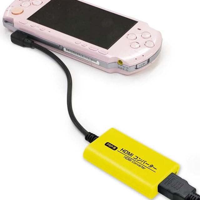 PSP（2000/3000）をHDMI接続で楽しめる「映像出力変換コンバーター