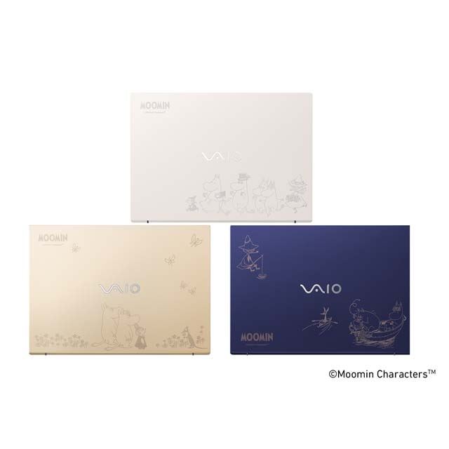 VAIO、ムーミンとコラボした「VAIO F16/F14」を直営ストア限定で発売