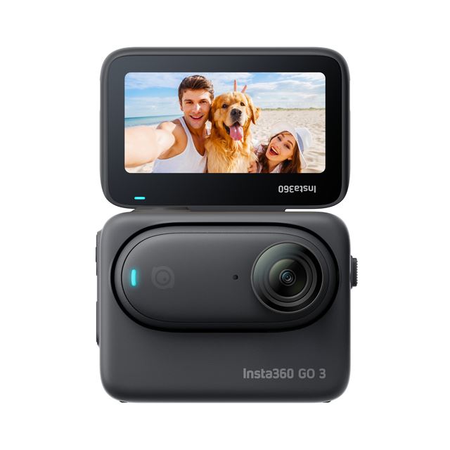 小型アクションカメラ「Insta360 GO 3」にブラックカラーモデル、12月 