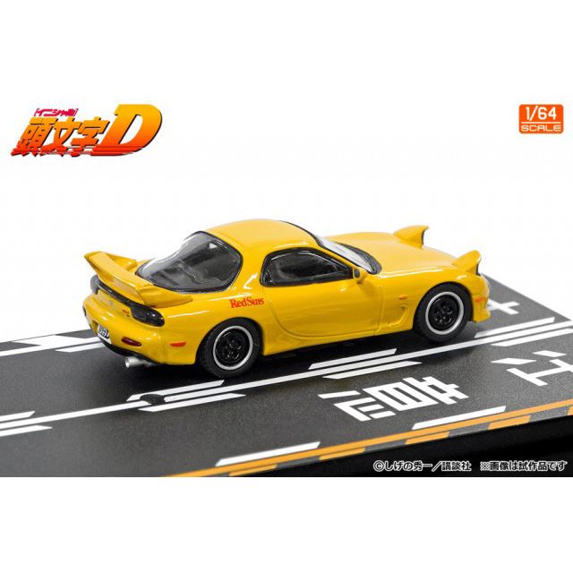 頭文字D、秋山渉「レビンターボ AE86」＆高橋啓介「RX-7 FD3S」1/64