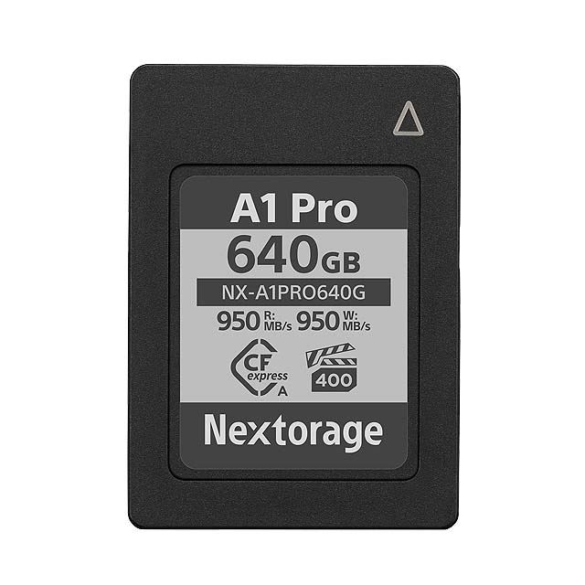 Nextorage、最大950MB/sのプロ向けCFexpress Type Aメモリーカード「NX