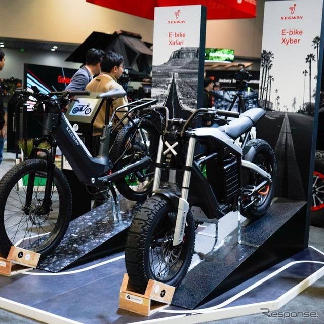 静かな野獣”、セグウェイが電動オフロードバイクの『ザイバー』を発表…CES 2024 - 価格.com