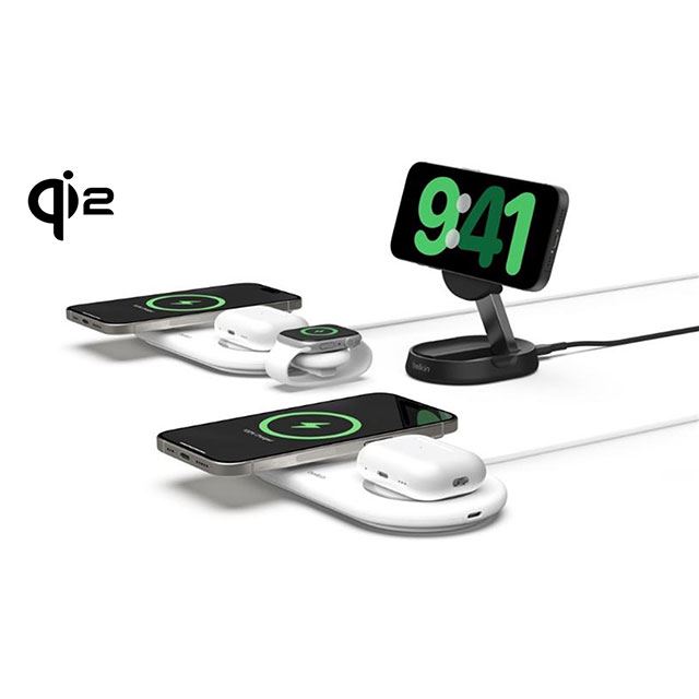 ベルキン、ワイヤレス充電「Qi2」に対応した充電器3製品 - 価格.com
