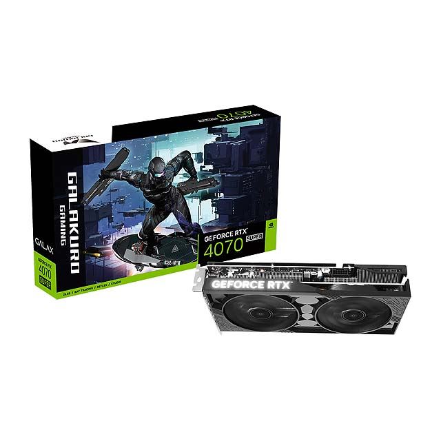 GALAKURO GAMING、「GeForce RTX 4070 SUPER」を搭載したビデオカード 