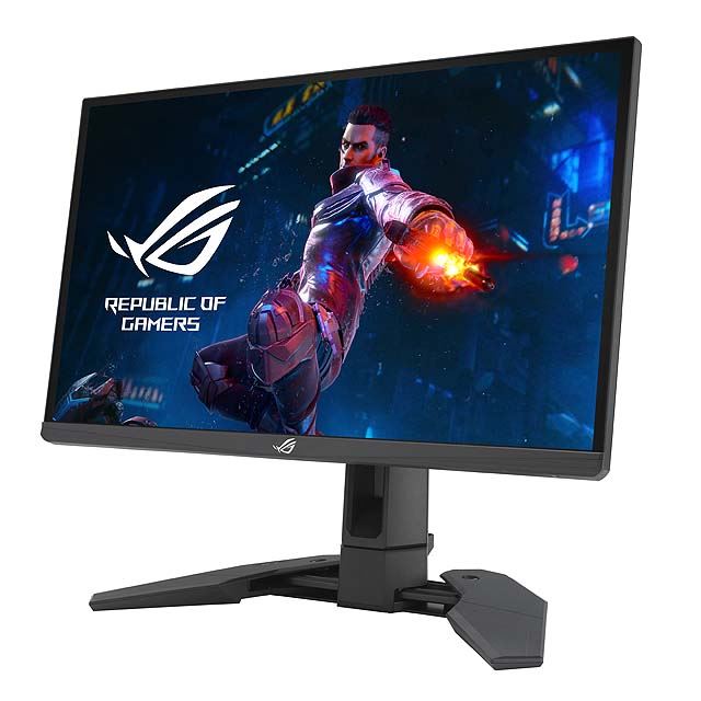 ASUS、最大540Hz駆動に対応した24.1型ゲーミングモニター「ROG Swift 