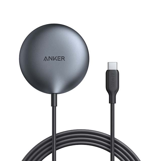 Anker、MagSafeの15W出力充電に対応した「Qi2」ワイヤレス充電パッド 