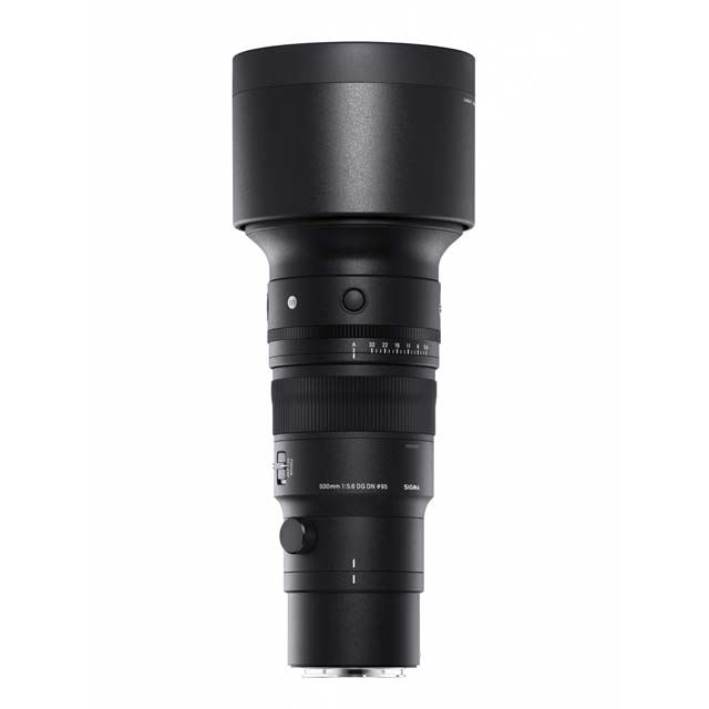 シグマ、ミラーレス用超望遠単焦点レンズ「SIGMA 500mm F5.6 DG DN OS ...