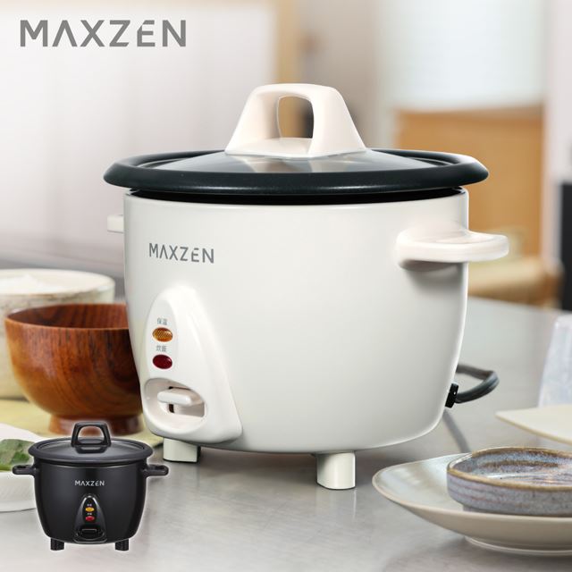 MAXZEN、“スイッチ押すだけ”少量炊き専用「ワンタッチ炊飯器