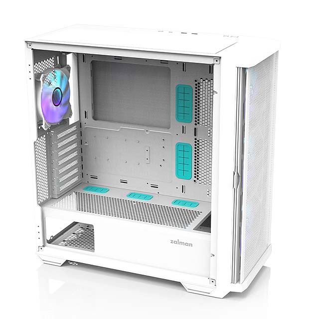 ZALMAN、ARGBファン4基を搭載したミドルタワー型PCケース「Z10 DUO