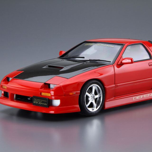 AOSHIMA、GTウイングやマフラーを備えた「1/24 BNスポーツ FC3S RX-7 '89」 - 価格.com