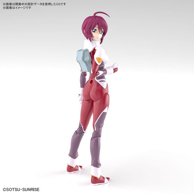 機動戦士ガンダムSEED DESTINY」ルナマリアがパイロットスーツ姿で立体